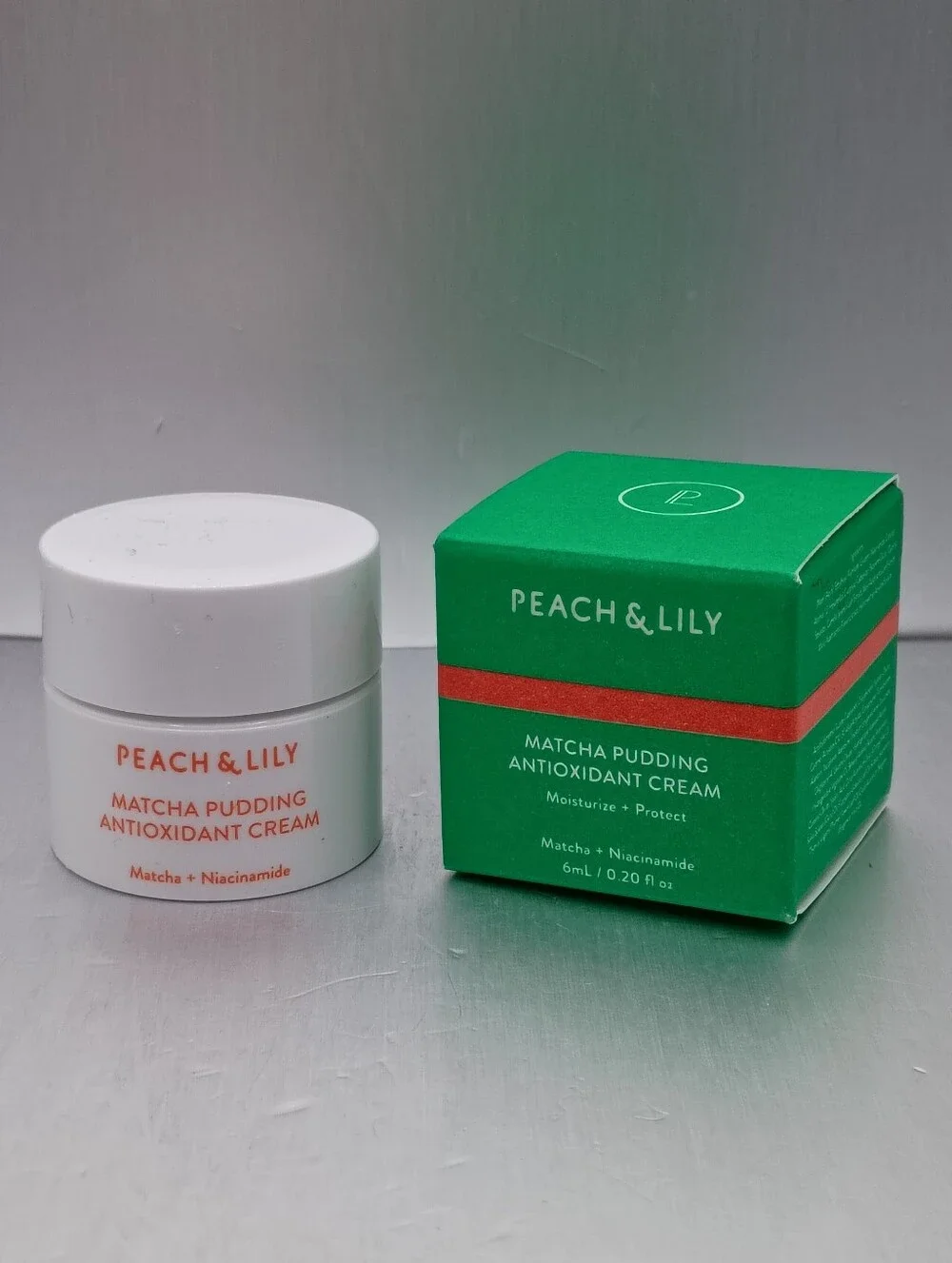5 For $25 Item🌸 Peach & Lily Matcha Pudding Antioxidant Cream